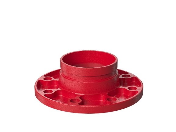 Flange Adaptador Linha TT Grooved UL/FM