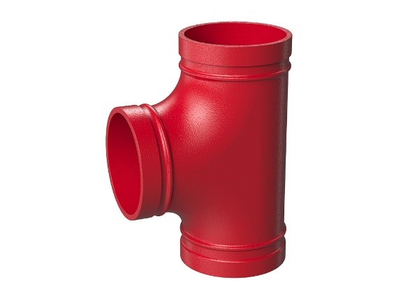 Tê Redução TT Grooved UL/FM